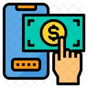 Hand Payment Online Icon