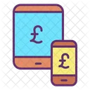 Mfinance Business Online Payment Pound Transfer Icon