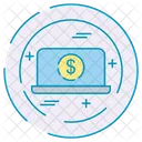 Payment Online Laptop Icon