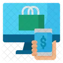 Online Shopping Business Icon
