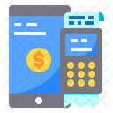 Smartphone Bill Money Icon
