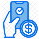 Smartphone Online Money Icon