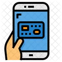 Online Payment Credit Card Smartphone Icon