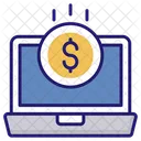 Online Payment Charge Extra Icon