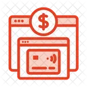 Webpage Redirected Card Payment Icon