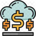 Online Payment Cloud Online Icon