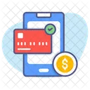Online Payment Mobile Business Icon