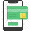 Online Payment Card Mobile Icon