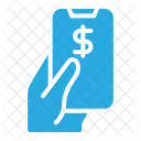 Online Payment Business Hand Icon