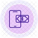 Online Payment Line Icon Icon