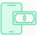Online Payment Duotone Line Icon Icon