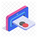 Online Payment Atm Icon