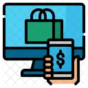 Online Shopping Business Icon