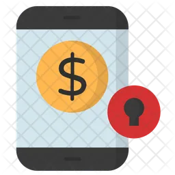 Online Payment Lock  Icon