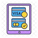 Online payment option  Icon