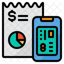 Smartphone Online Credit Card Icon