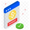 Online Payment Successful  Icon