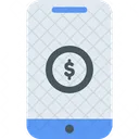 Online Payroll Dollar Salary Icon