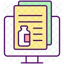 Drug Research Trial Icon