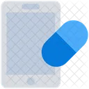 Medical Mobile Pharmacy Icon