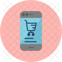 Online phone marketing  Icon