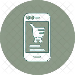 Online phone marketing  Icon