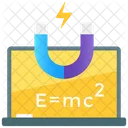 Online Physics Online Science Online Education Icon
