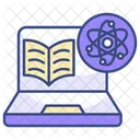 Online physics class  Icon