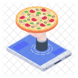 Online Pizza  Icon