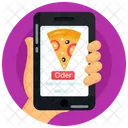 Food App Pizza App Online Pizza Order Icon