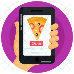Online Pizza Order  Icon