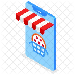 Online Pizza Shop  Icon