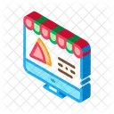 Pizza online bestellen  Symbol