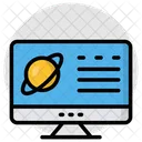Online Planet Online Solar System Online Space Icon