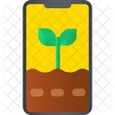 Online Plant Smartfarm Garden Icon