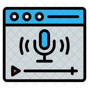 Online Podcast  Icon