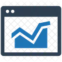 Online Prasenz Web Monitoring Analytics Icon