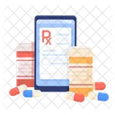 Online Prescription Medication Icon