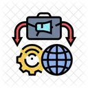 Online Presence Modern Icon