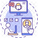 Online Presence Social Icon