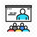 Online Teaching Group Icon