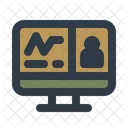 Online Presentation  Icon