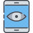 Mobile Online Privacy Icon