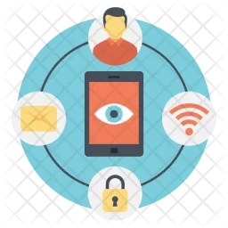 Online Privacy  Icon