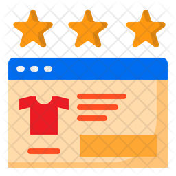 Online Product Rating Icon