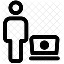 Online Profil Online Konto Lebenslauf Symbol