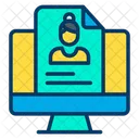 Online Profile  Icon