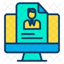 Online Profile  Icon