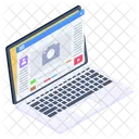 Online Profile  Icon