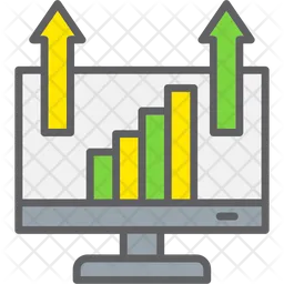 Online Profit Chart  Icon